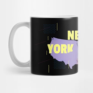 Colorful New York Mug